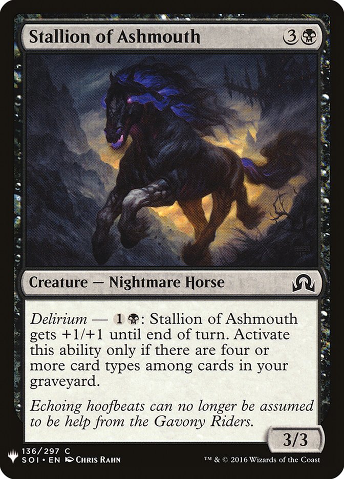 Stallion of Ashmouth [Mystery Booster] | Webway Games