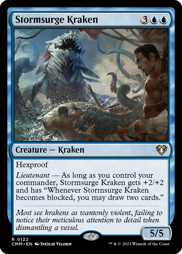 Stormsurge Kraken [Commander Masters] | Webway Games