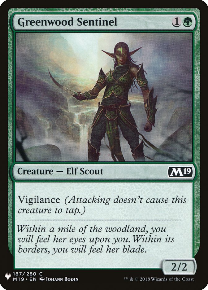 Greenwood Sentinel [Mystery Booster] | Webway Games
