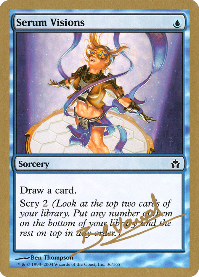 Serum Visions (Manuel Bevand) [World Championship Decks 2004] | Webway Games