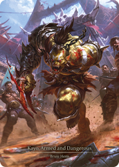 Kayo, Armed and Dangerous (Marvel) [HVY001] (Heavy Hitters)  Cold Foil | Webway Games
