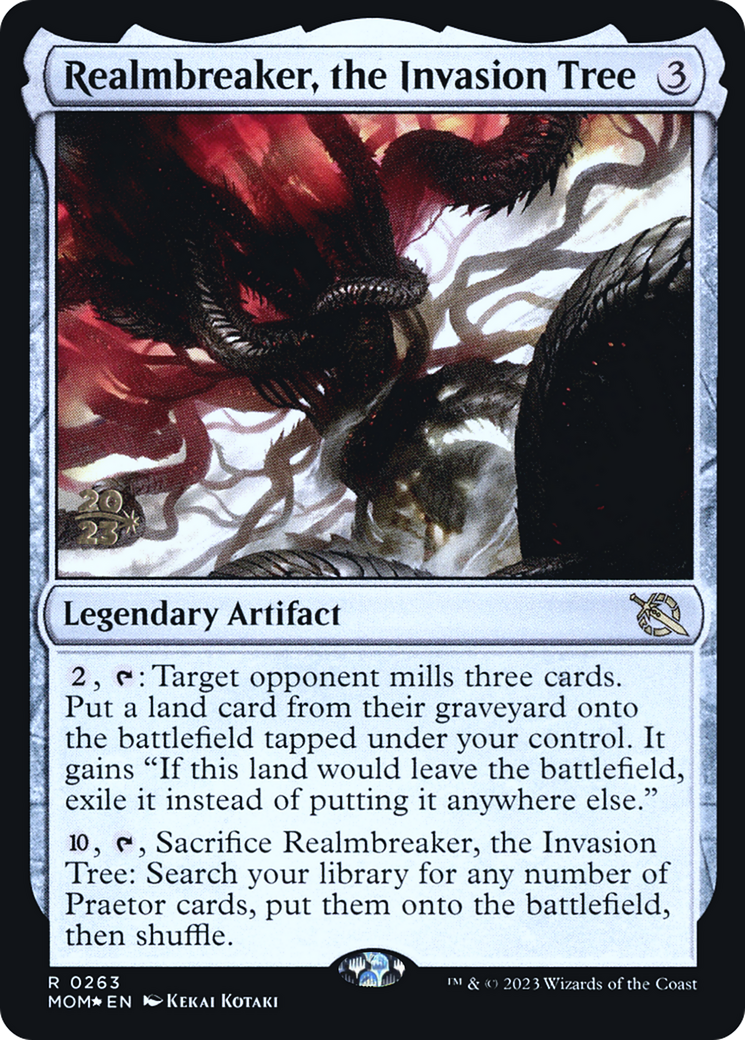 Realmbreaker, the Invasion Tree [March of the Machine Prerelease Promos] | Webway Games