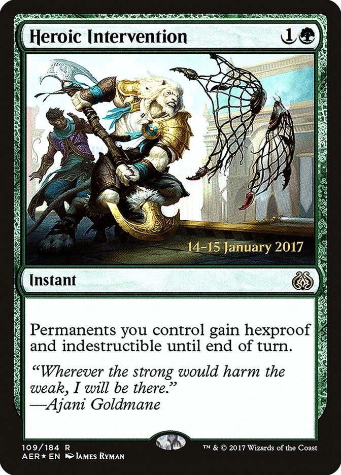 Heroic Intervention [Aether Revolt Prerelease Promos] | Webway Games