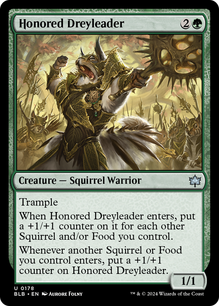 Honored Dreyleader [Bloomburrow] | Webway Games