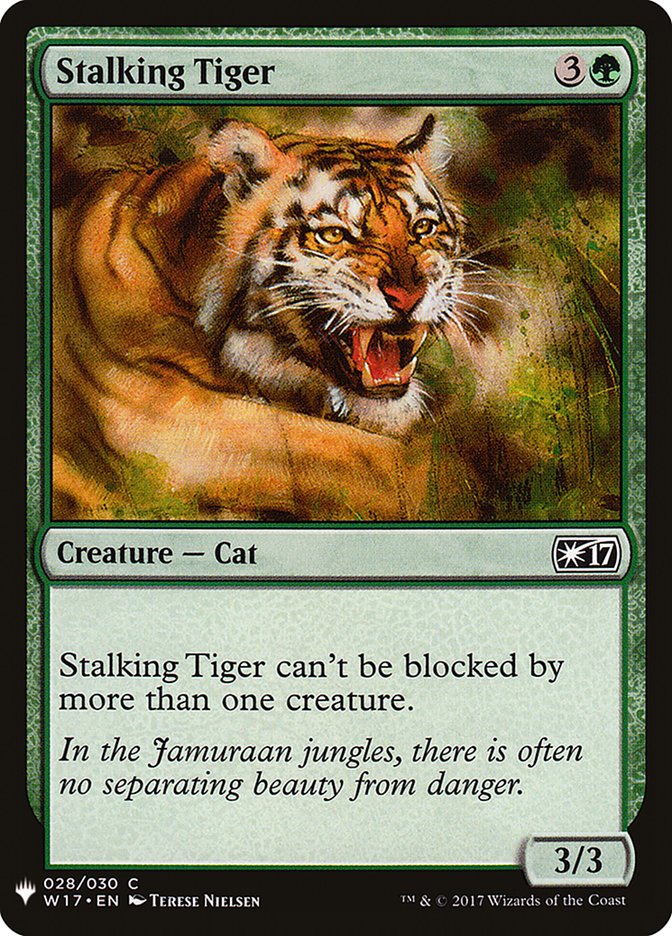 Stalking Tiger [Mystery Booster] | Webway Games