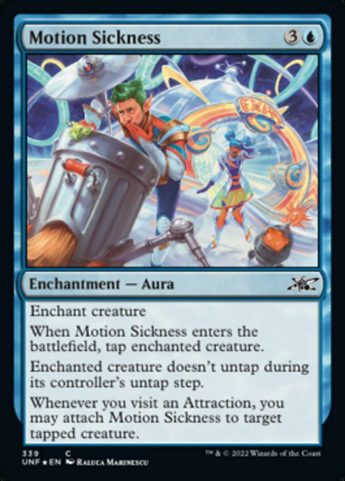Motion Sickness (Galaxy Foil) [Unfinity] | Webway Games