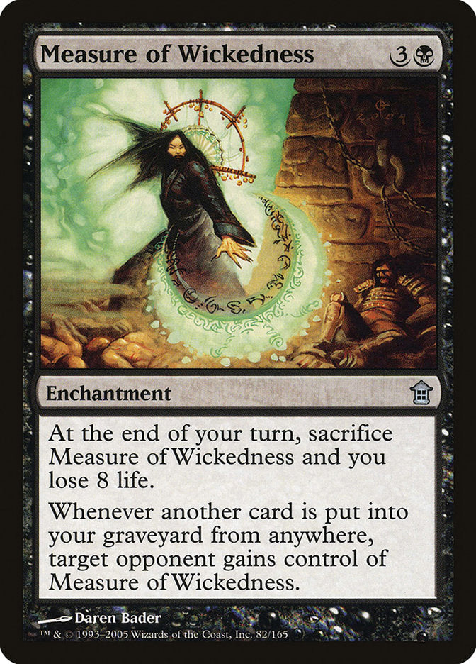 Measure of Wickedness [Saviors of Kamigawa] | Webway Games