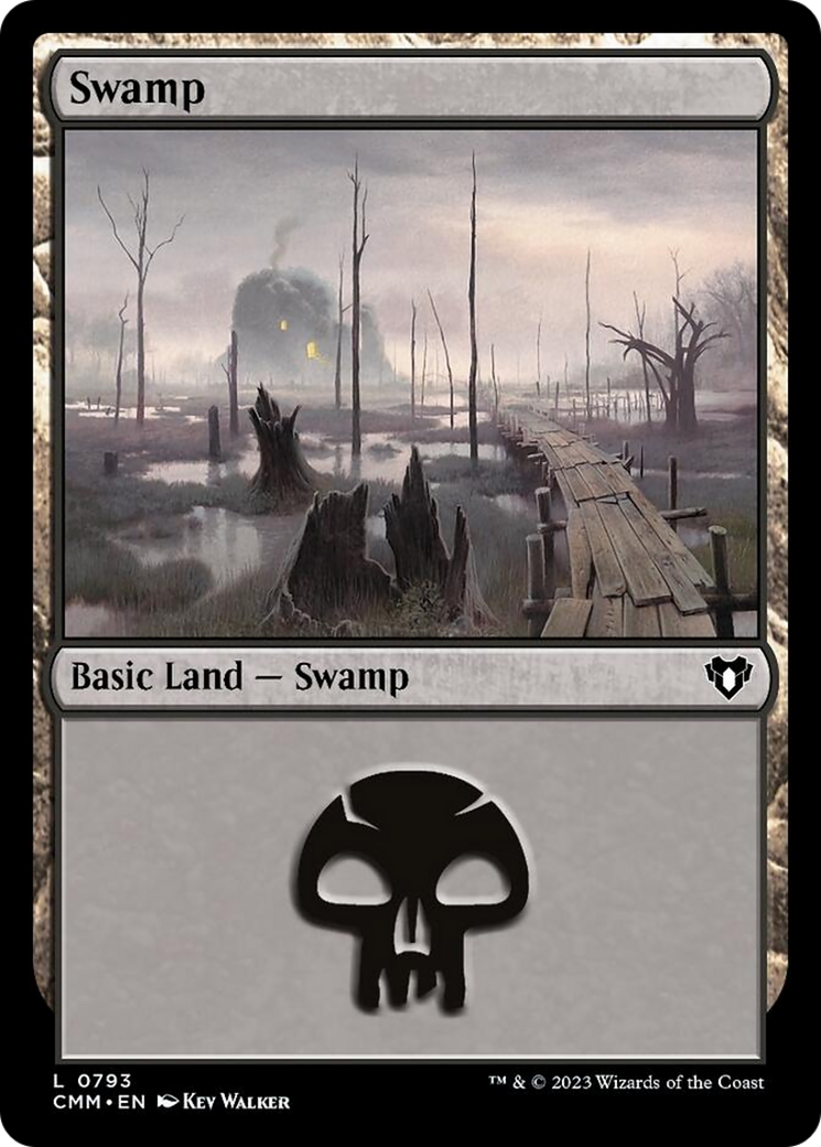 Swamp (793) [Commander Masters] | Webway Games