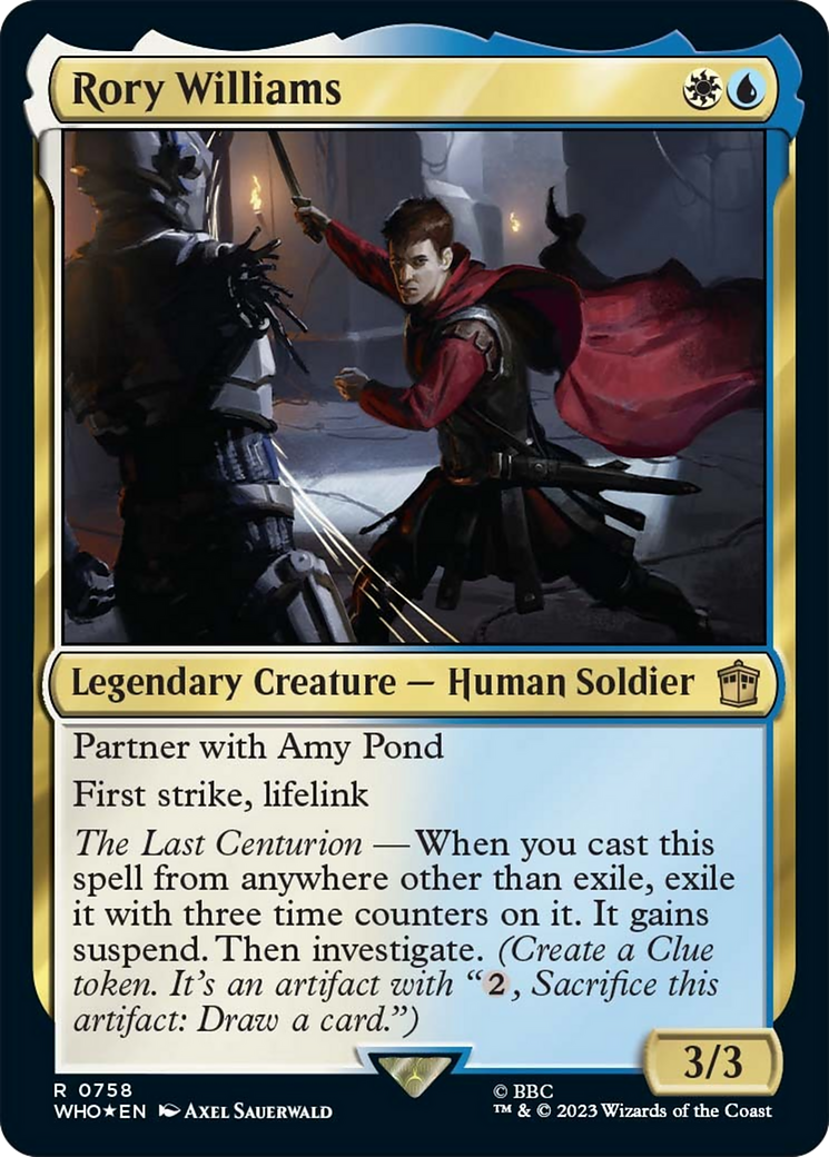 Rory Williams (Surge Foil) [Doctor Who] | Webway Games