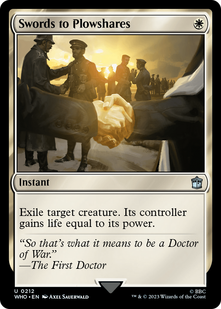 Swords to Plowshares [Doctor Who] | Webway Games