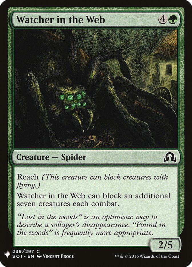 Watcher in the Web [Mystery Booster] | Webway Games