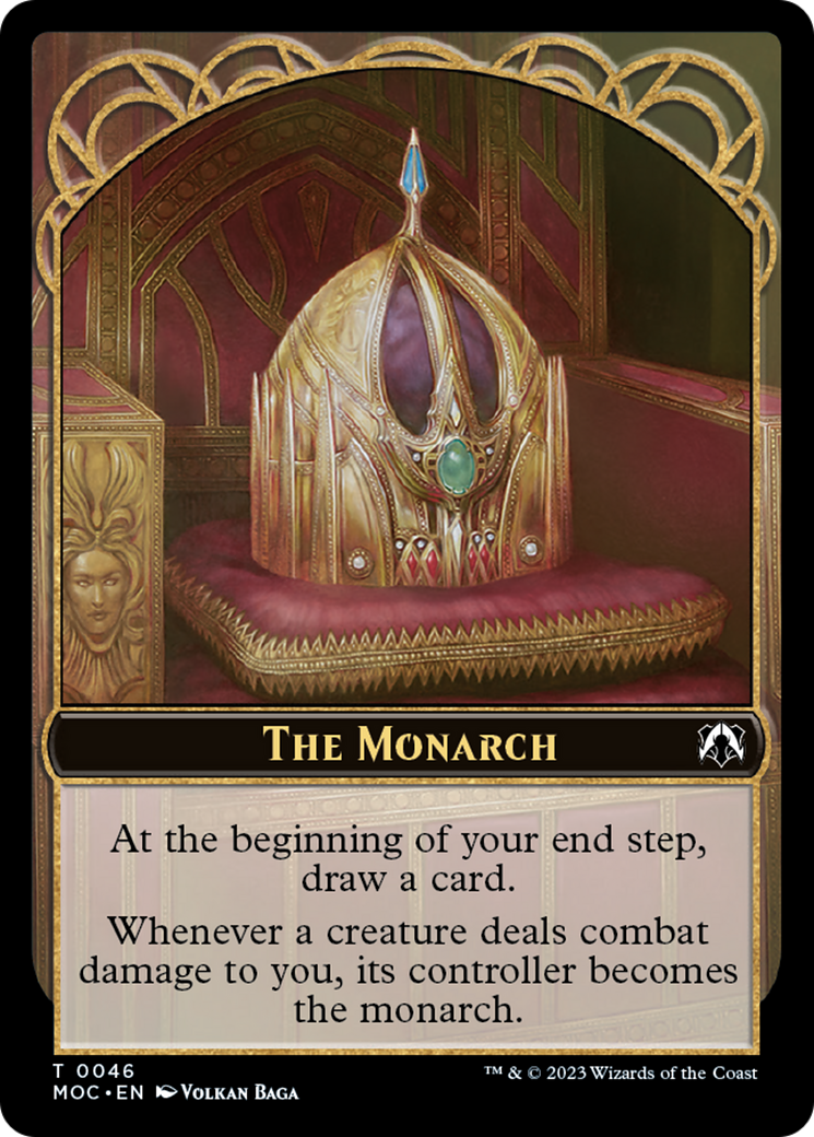 The Monarch // Shapeshifter Double-Sided Token [March of the Machine Commander Tokens] | Webway Games