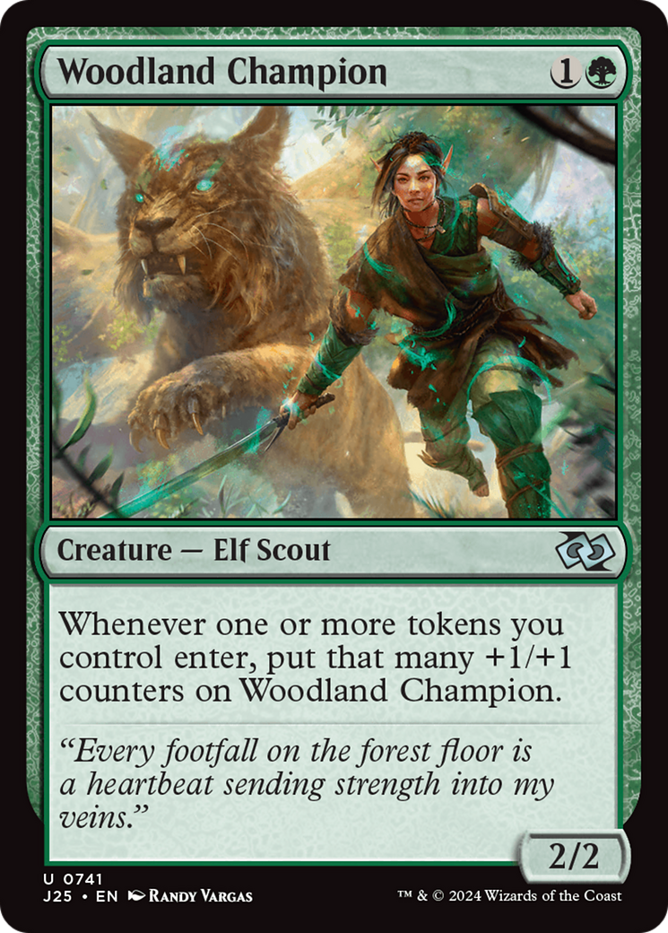 Woodland Champion [Foundations Jumpstart] | Webway Games