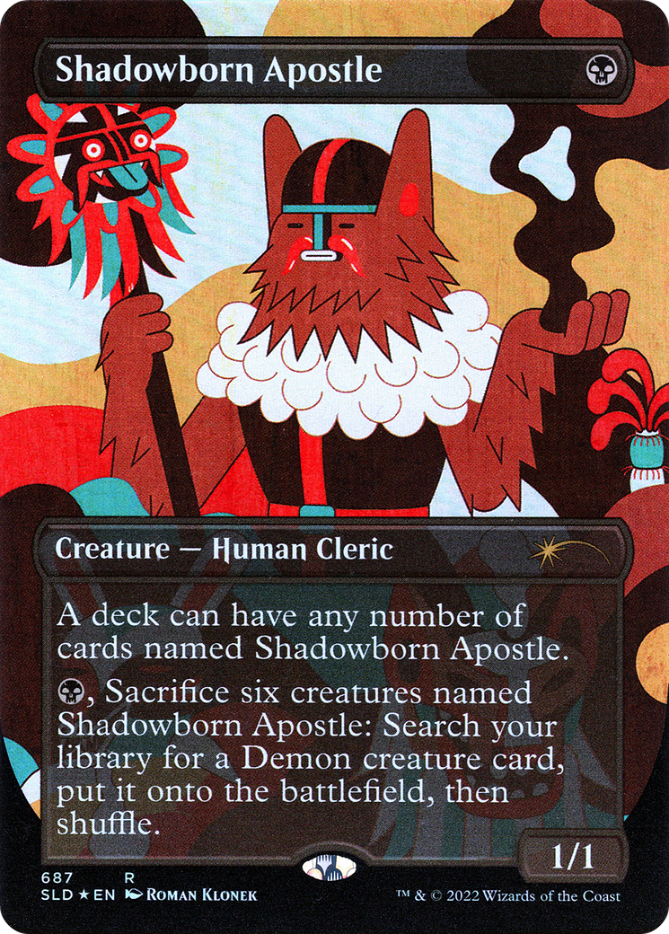Shadowborn Apostle (687) (Borderless) [Secret Lair Drop Promos] | Webway Games