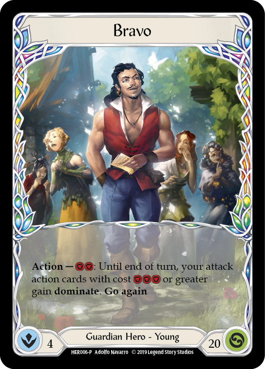 Bravo [HER006-P] (Promo)  1st Edition Rainbow Foil | Webway Games