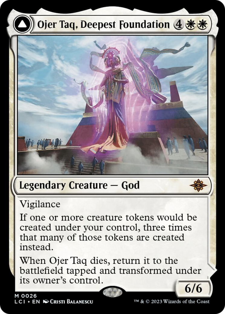 Ojer Taq, Deepest Foundation // Temple of Civilization [The Lost Caverns of Ixalan] | Webway Games