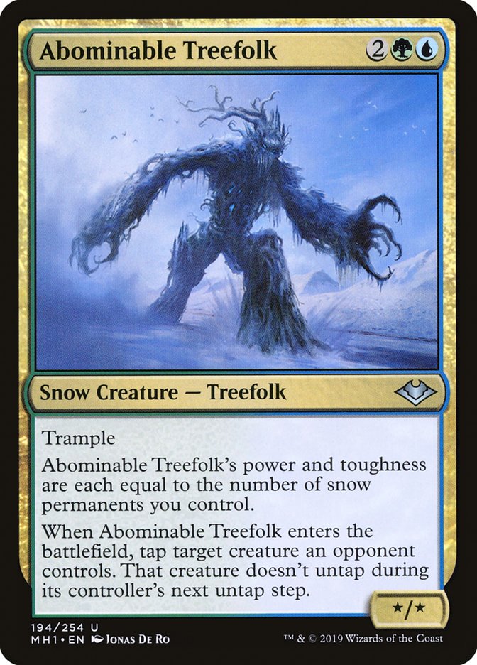 Abominable Treefolk [Modern Horizons] | Webway Games