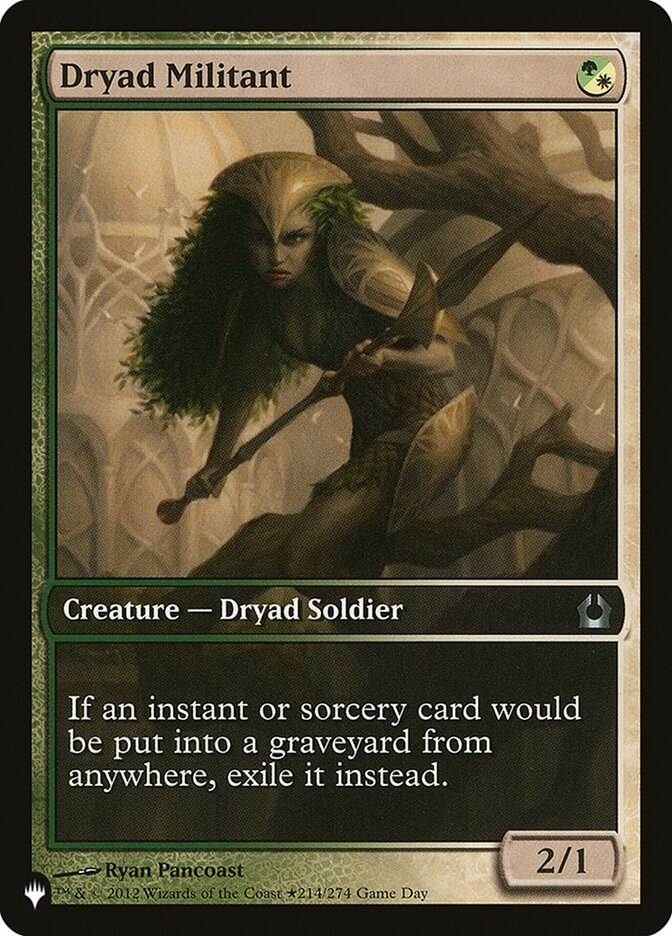 Dryad Militant [The List] | Webway Games