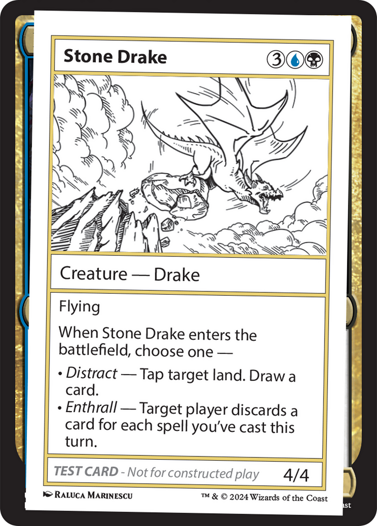 Stone Drake [Mystery Booster 2 Playtest Cards] | Webway Games