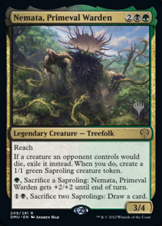 Nemata, Primeval Warden (Promo Pack) [Dominaria United Promos] | Webway Games