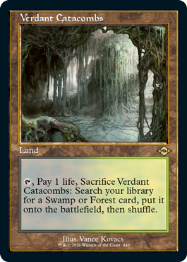 Verdant Catacombs (Retro Foil Etched) [Modern Horizons 2] | Webway Games