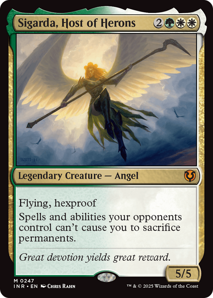 Sigarda, Host of Herons (Retro Frame) [Innistrad Remastered] | Webway Games