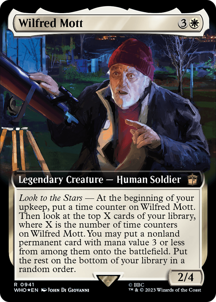 Wilfred Mott (Extended Art) (Surge Foil) [Doctor Who] | Webway Games