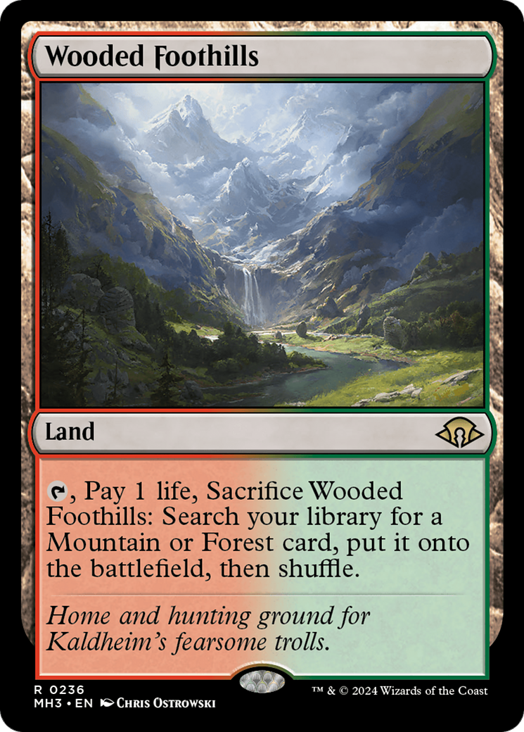 Wooded Foothills [Modern Horizons 3] | Webway Games