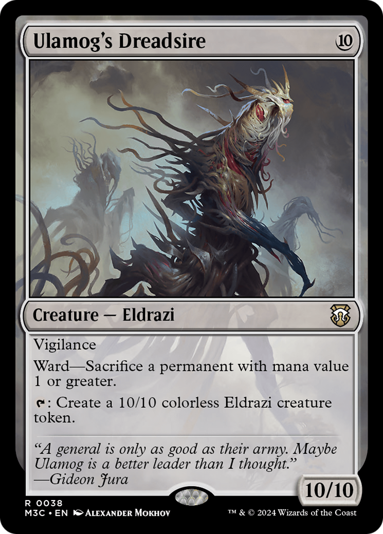Ulamog's Dreadsire (Ripple Foil) [Modern Horizons 3 Commander] | Webway Games