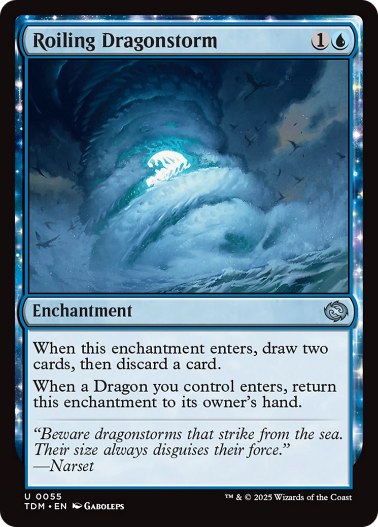 Roiling Dragonstorm [Tarkir: Dragonstorm] | Webway Games