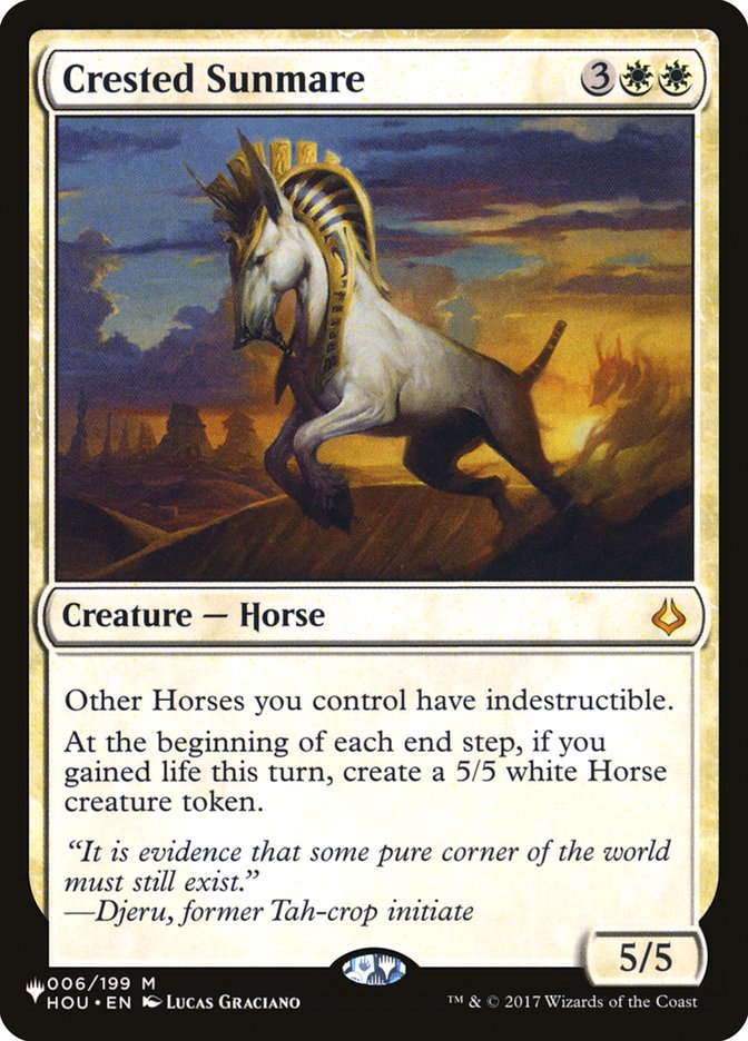 Crested Sunmare [The List] | Webway Games