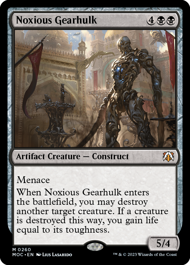 Noxious Gearhulk [March of the Machine Commander] | Webway Games