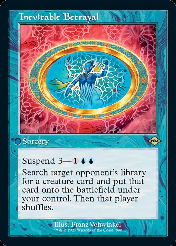 Inevitable Betrayal (Retro Foil Etched) [Modern Horizons 2] | Webway Games