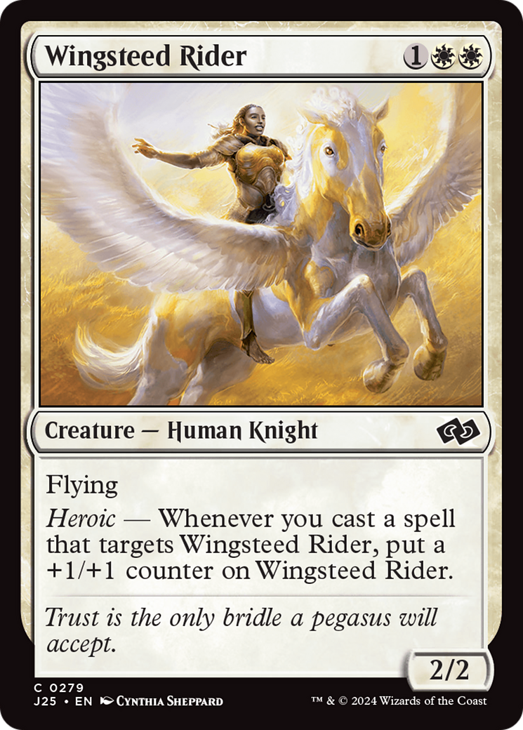Wingsteed Rider [Foundations Jumpstart] | Webway Games