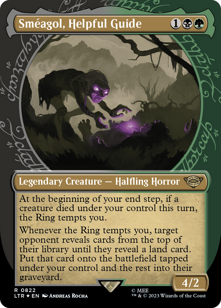 Smeagol, Helpful Guide (Showcase) (Surge Foil) [The Lord of the Rings: Tales of Middle-Earth] | Webway Games