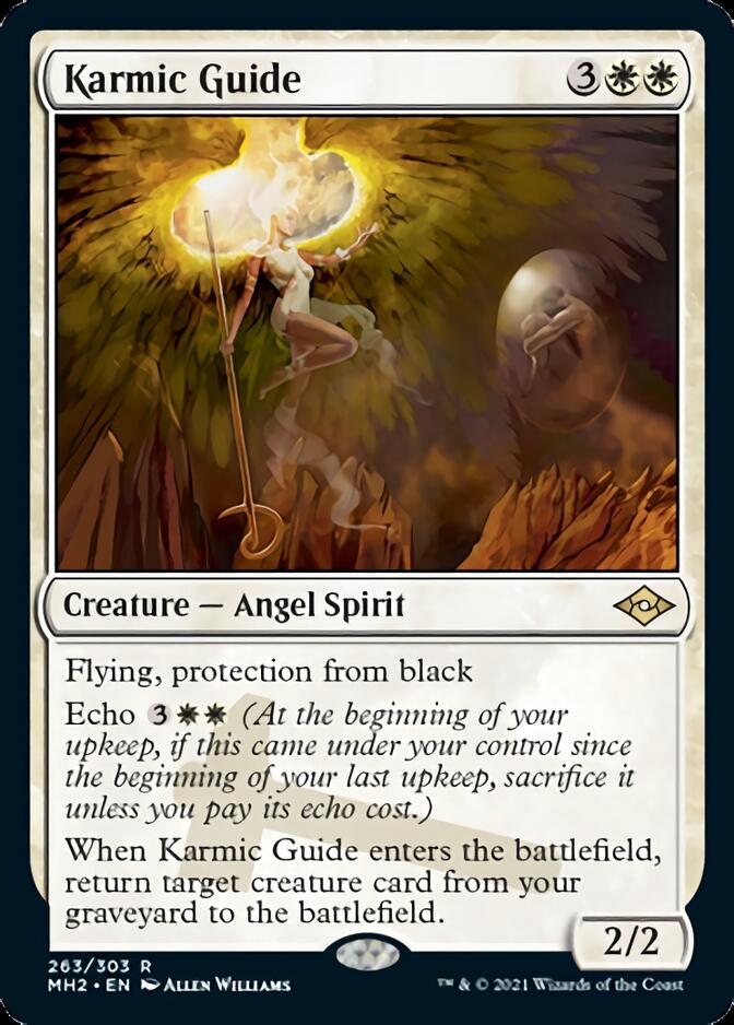 Karmic Guide (Foil Etched) [Modern Horizons 2] | Webway Games