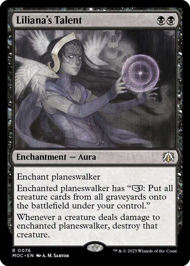 Liliana's Talent [March of the Machine Commander] | Webway Games