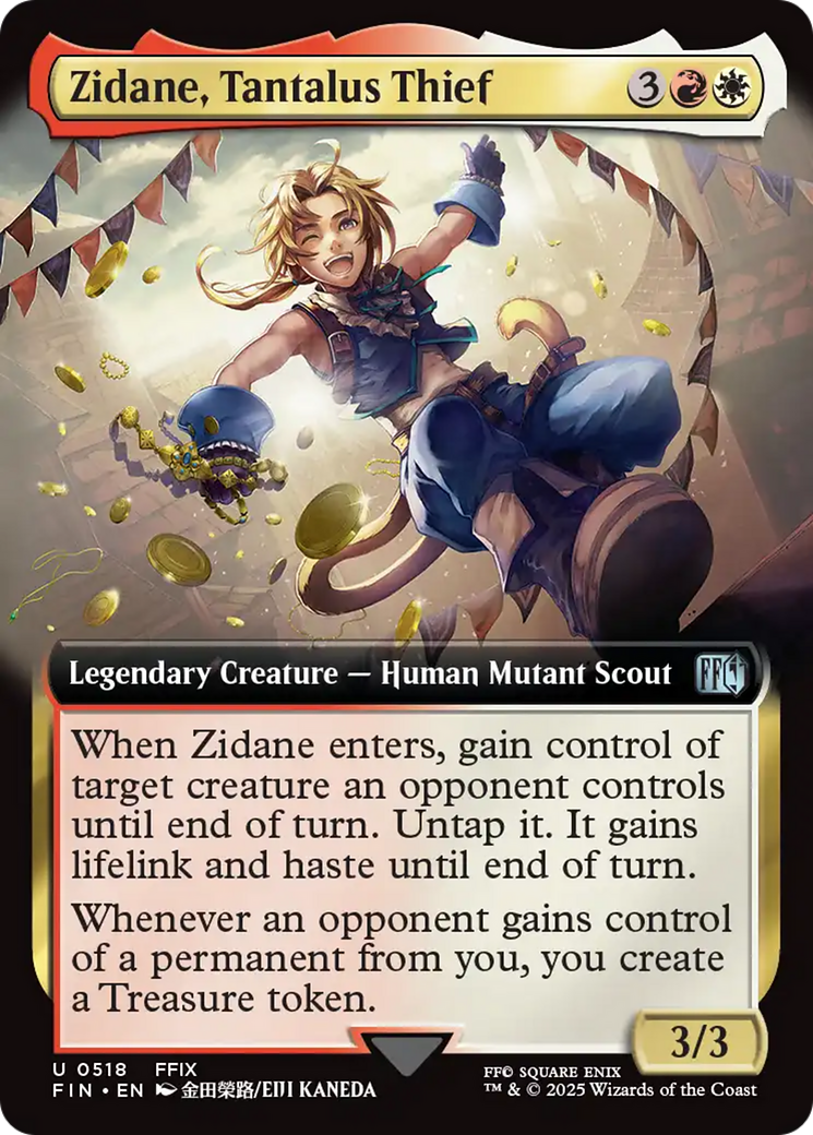 Zidane, Tantalus Thief (Extended Art) [FINAL FANTASY] | Webway Games
