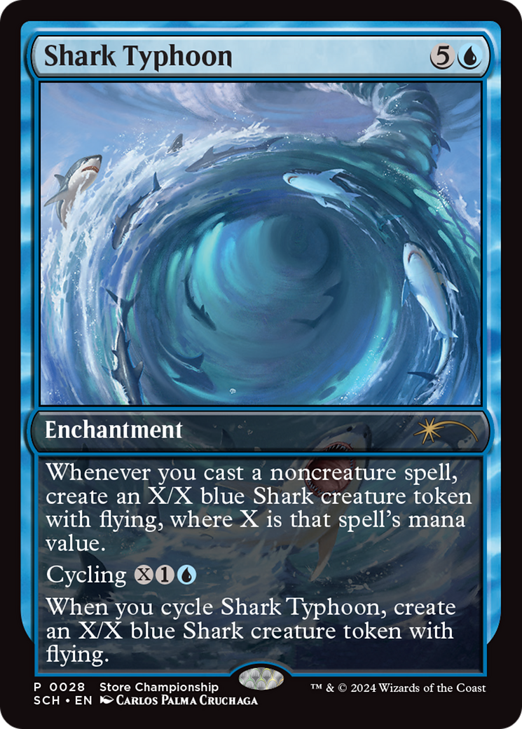 Shark Typhoon (Store Championship) [Bloomburrow Promos] | Webway Games