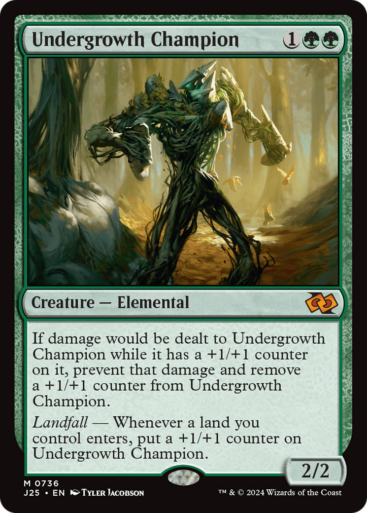 Undergrowth Champion [Foundations Jumpstart] | Webway Games