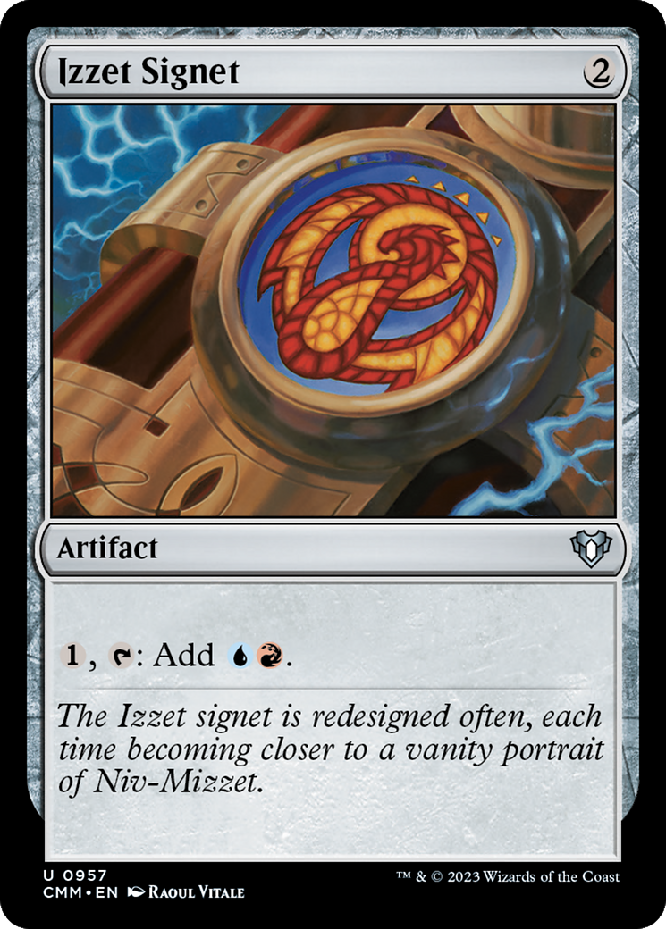 Izzet Signet [Commander Masters] | Webway Games