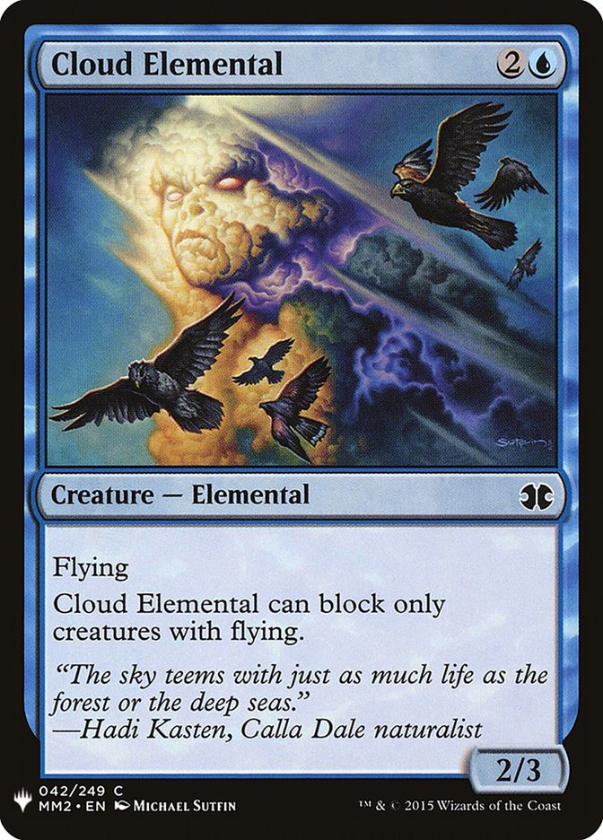 Cloud Elemental [Mystery Booster] | Webway Games