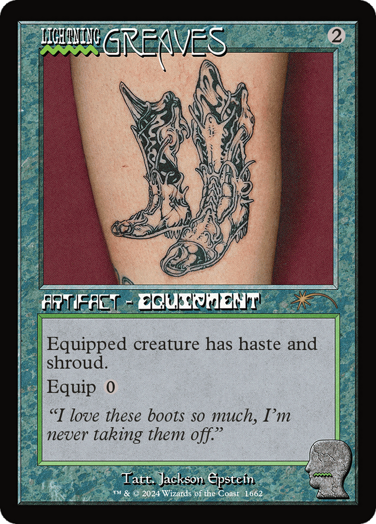 Lightning Greaves (1662) (Rainbow Foil) [Secret Lair Drop Series] | Webway Games