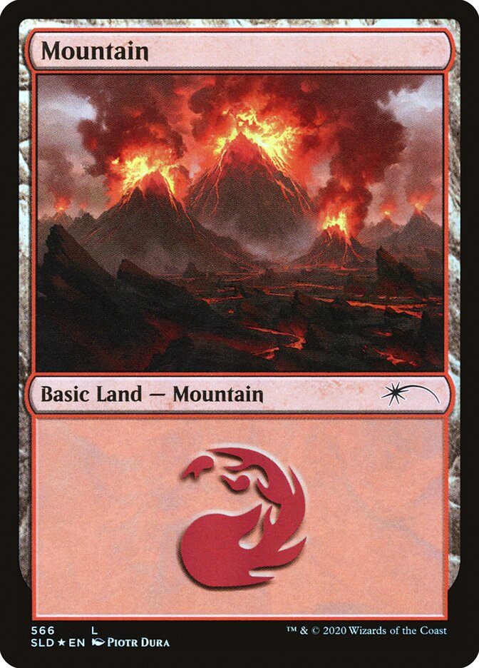 Mountain (Seismic) (566) [Secret Lair Drop Promos] | Webway Games