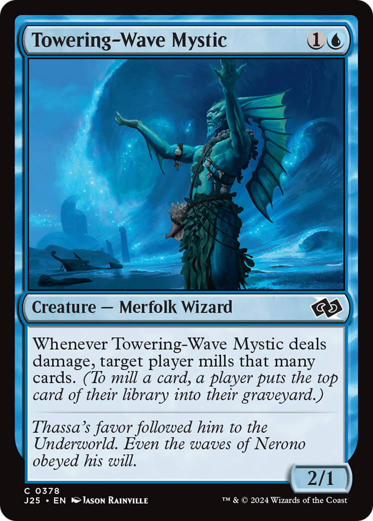 Towering-Wave Mystic [Foundations Jumpstart] | Webway Games