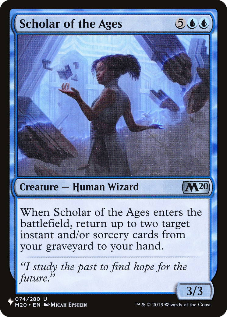 Scholar of the Ages [The List] | Webway Games
