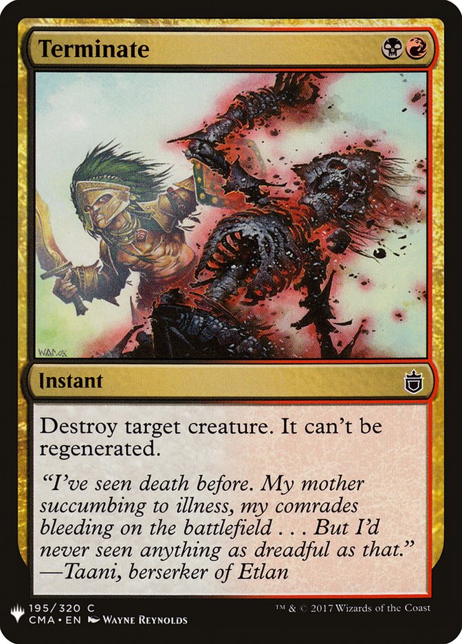 Terminate [Mystery Booster] | Webway Games