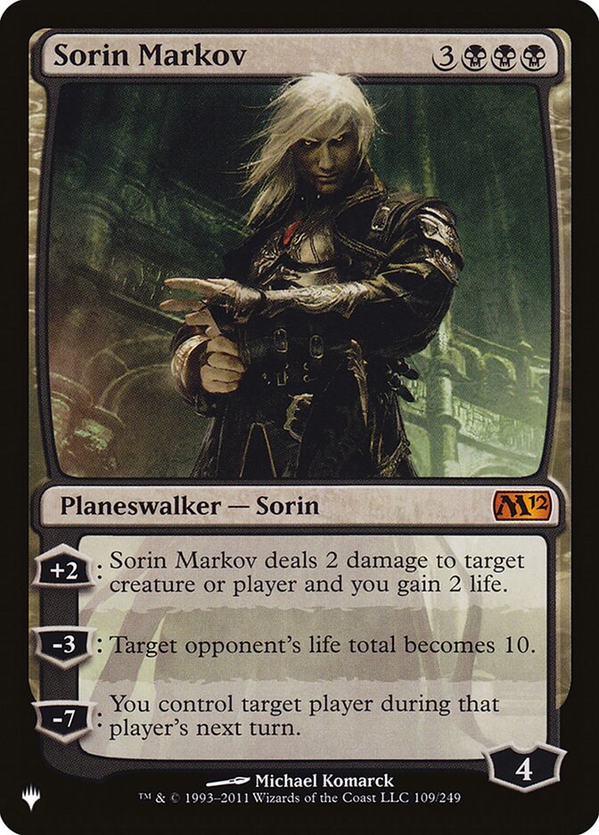 Sorin Markov [The List] | Webway Games