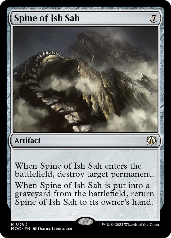 Spine of Ish Sah [March of the Machine Commander] | Webway Games