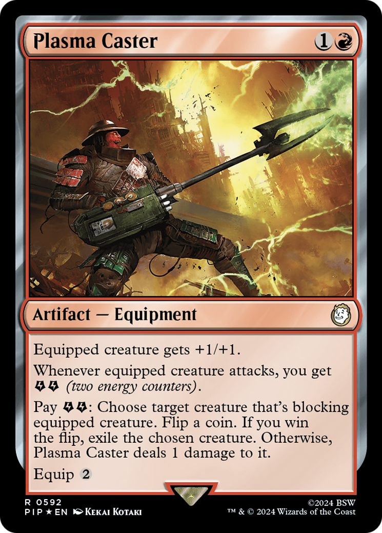 Plasma Caster (Surge Foil) [Fallout] | Webway Games